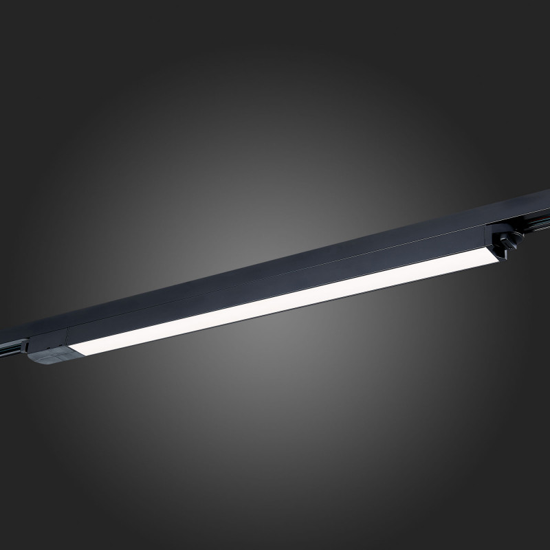 Трековый светильник 60*3 см, 24W 3000K ST LUCE Однофазная трековая система ST366.438.24 Черный