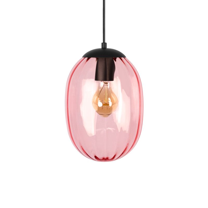 Подвесной светильник *18*-27,5 см, 1*E27*40W, LOFT IT Bubble 10427 Purple, черный