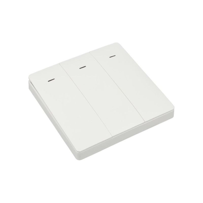 Выключатель 1,5*8,5*8,5 см Aployt Magnetic track 220 APL.0190.00.03, белый