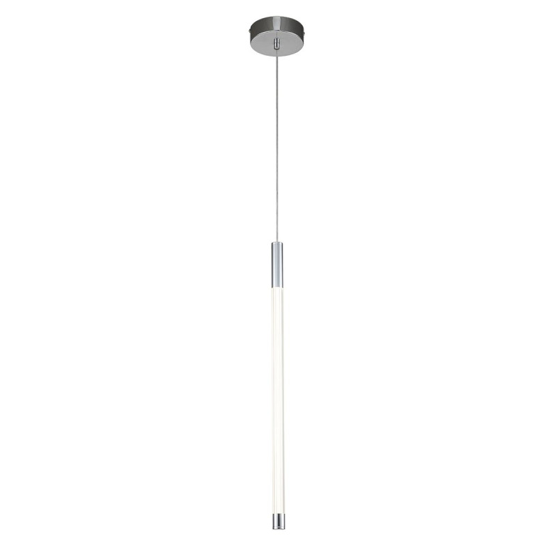 Подвесной светильник 250*250*635/2135 мм, 1*LED 10W 4000K хром Indigo Vettore V000038L
