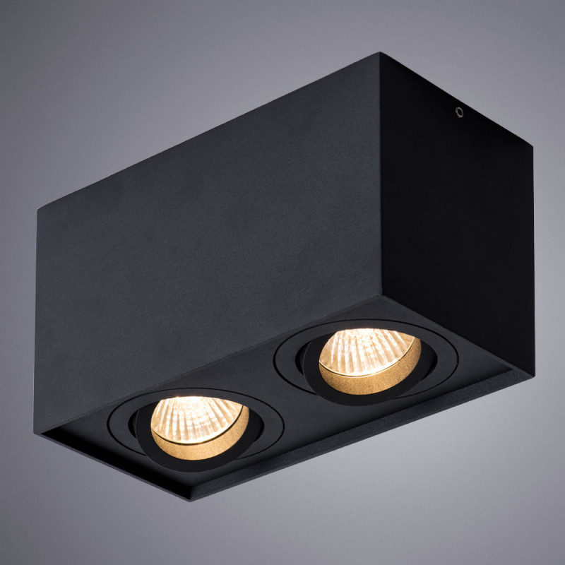 Светильник 18*9,5 см, GU10 50W, Arte Lamp Factor A5544PL-2BK черный