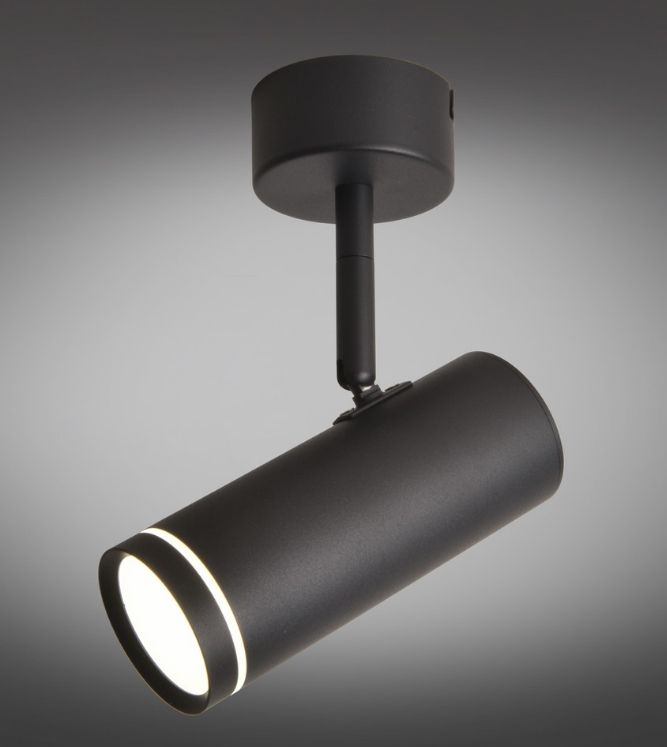 Светильник 6*6 см, LED 12W, 4000K Omnilux Deruta OML-102209-12, черный