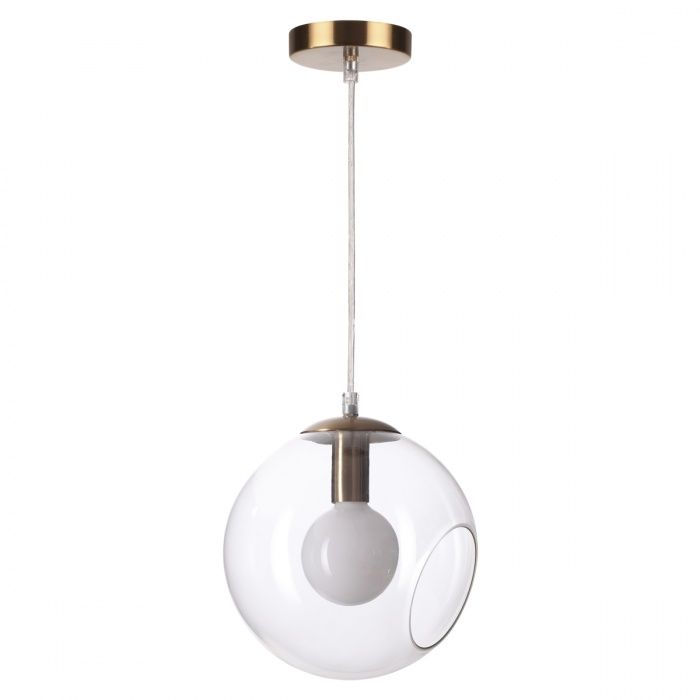Подвесной светильник Lumion Blair 3769/1A, диаметр 20 см, латунь