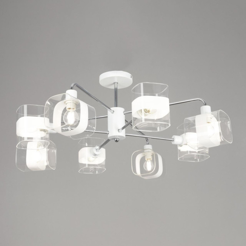 Люстра 76 см Citilux Бертон CL140180 белый