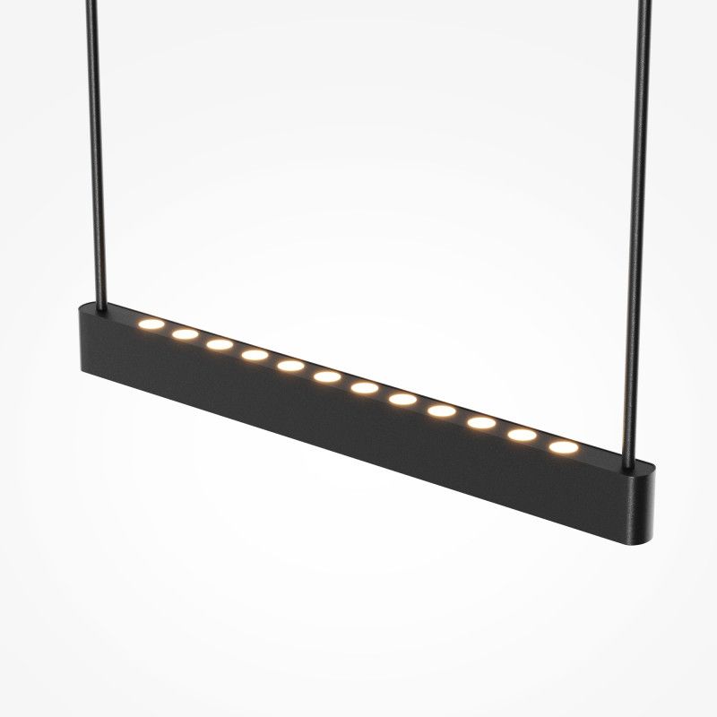 Подвесной светильник с диммером 42*42*327,6 см, LED*23W, 3000K, Maytoni Ambience MOD280PL-L23B3K1, черный