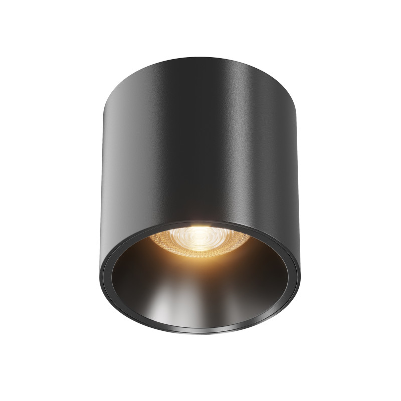 Светильник 7*7 см, LED 12W, 3000K Maytoni Cover C064CL-L12B3K, черный