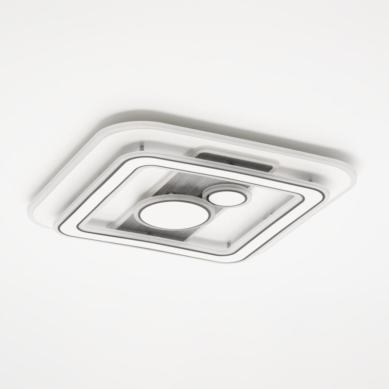 Люстра 49*49*6 см, 128W, 3000-5500K Citilux CL741021 Costa белый