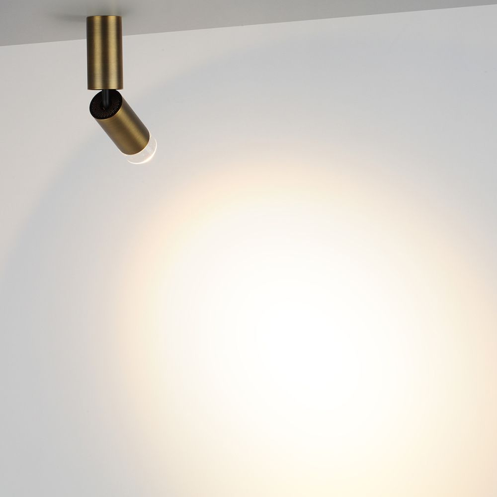 Светильник 5 см, 8W, 3000K, 24°, Odeon Light 7134/8CL, бронза