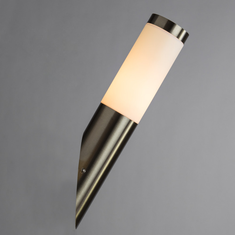 Светильник уличный Arte Lamp A3157AL-1SS, матовое серебро