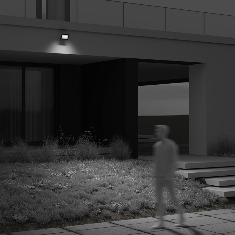 Прожектор 21 см, 50W, 6500K, Maytoni Flood FL001-L50B6K, черный