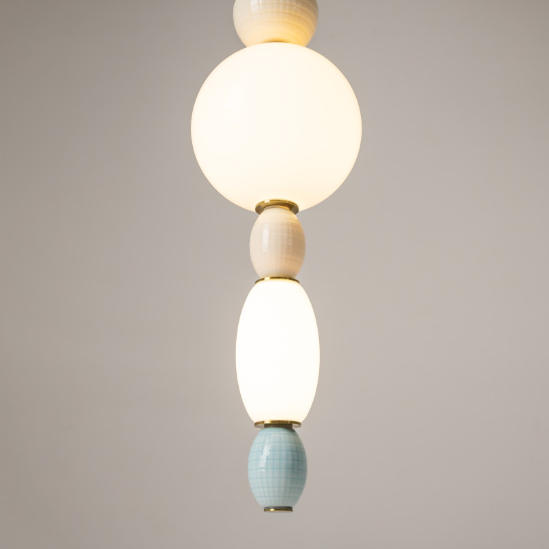 Подвесной светильник 20*380 см, LED 17W 3000K Maytoni Modern Adore MOD297PL-L17BS3K латунь