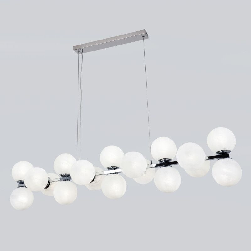 Подвесной светильник 28*125*80/120 см 18*Е14 MODESTYLE MS.6117.18 CR хром