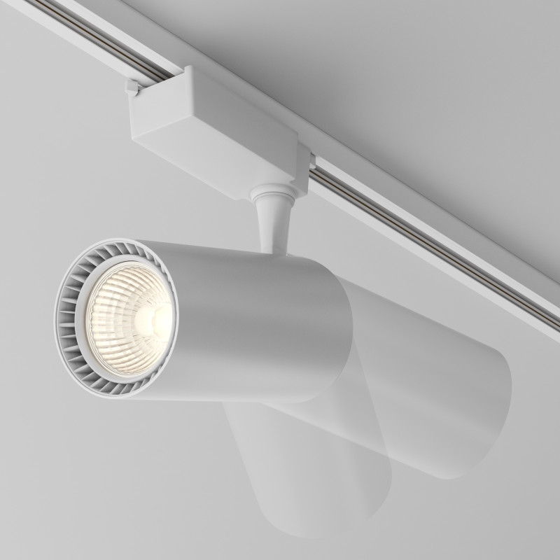 Светильник 9 см, 36W, 3000K, Maytoni Technical TR003-1-36W3K-W-W, белый