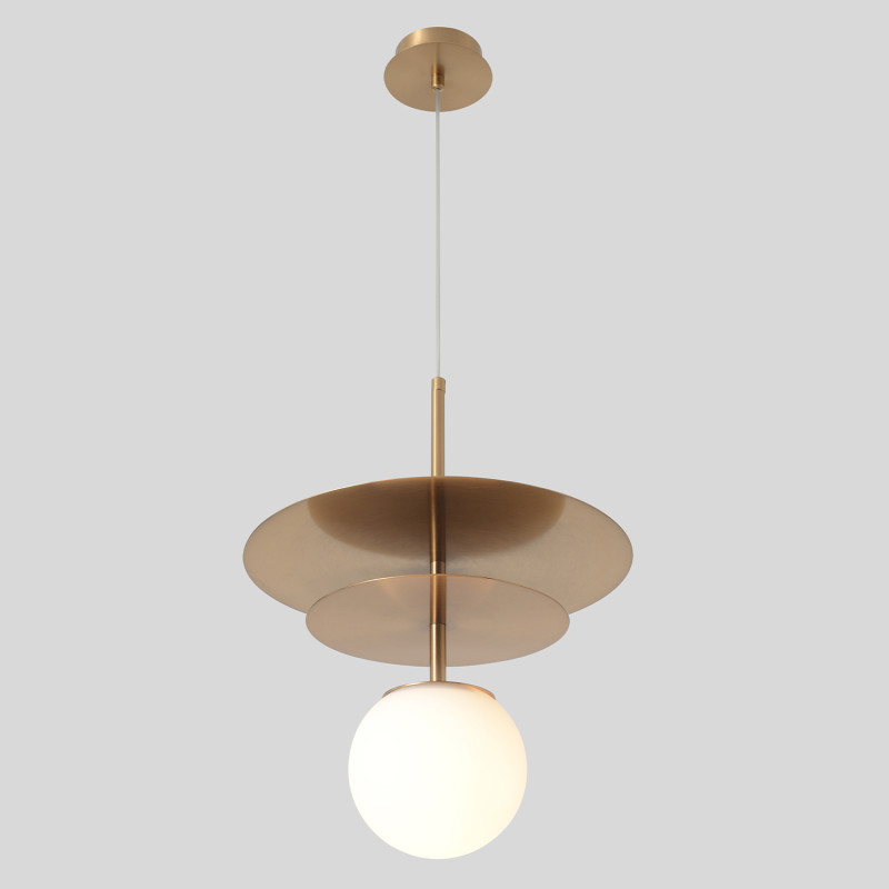 Светильник 30 см, Crystal Lux UVA SP1.2 BRASS, латунь