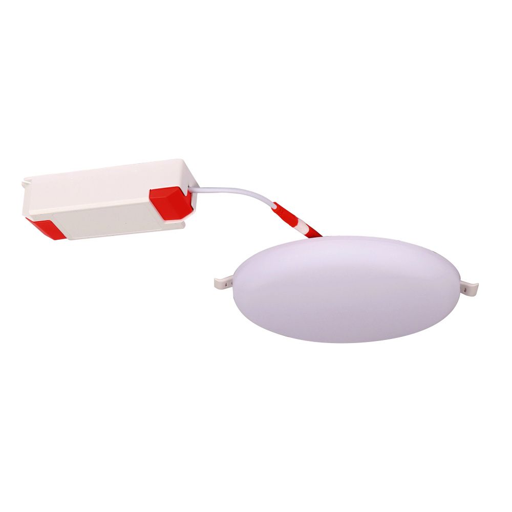 Светильник встраиваемый 10*1,6 см, вр 7 см, *LED*10W, 3000K, Mantra Algarve MAN8679, белый