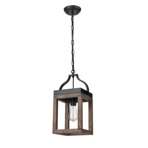 Подвесной светильник 20*20*152 см, 1*E27 античный черный Vele Luce Edward VL6002P01