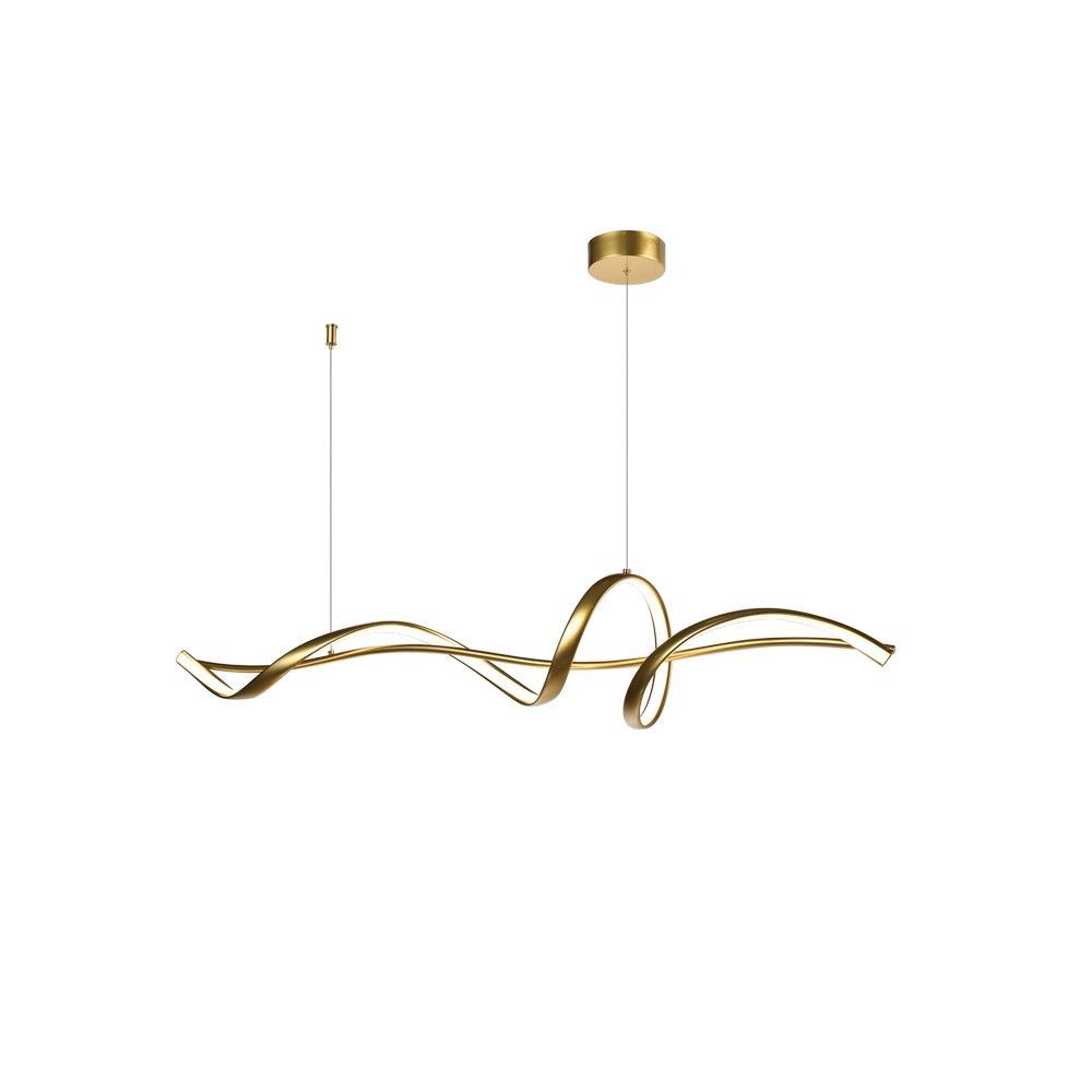 Люстра подвесная 120 см, 30W, 3500K, Aployt Judyta APL.082.03.40, золото