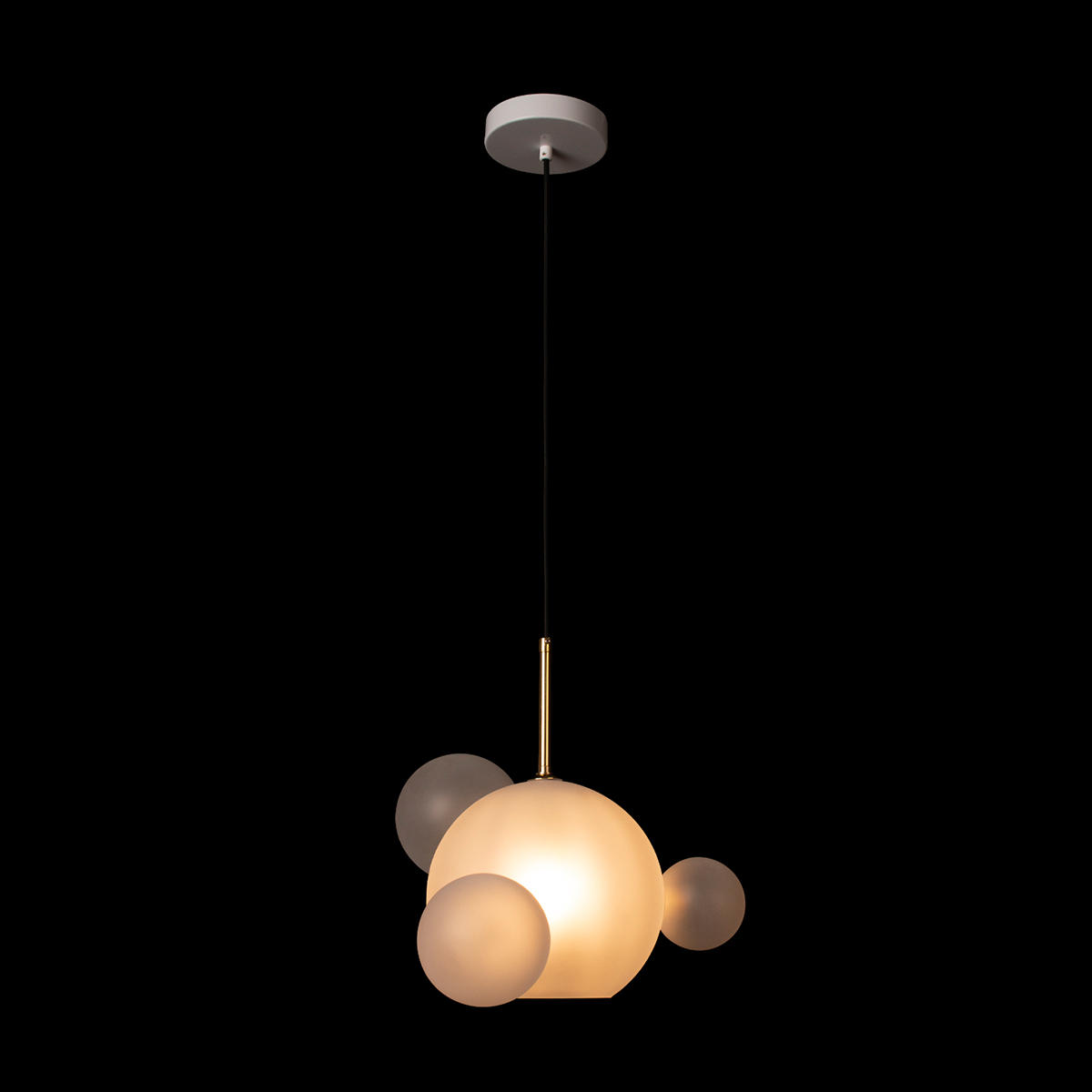 Подвесной светильник 39*31 см, 1*E14*40W LOFT IT Bolle 2030-P4 mini золото