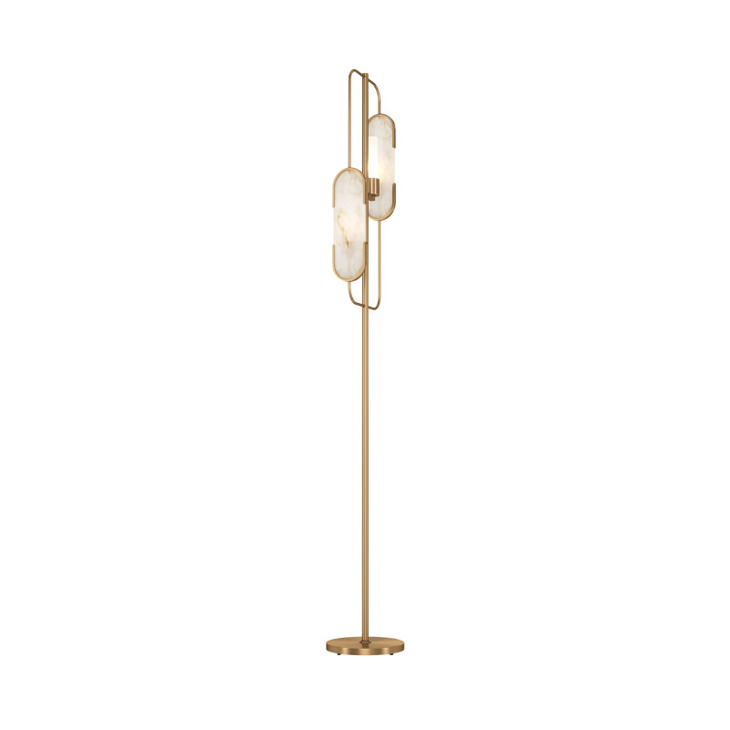 Торшер 160 см, Maytoni Marmo MOD099FL-02G, золото