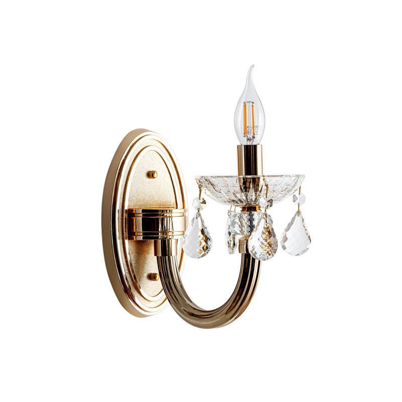 Бра 14*26*-26 см, 1*Е14*40W, Modelux  ML.7141.01P, Золото