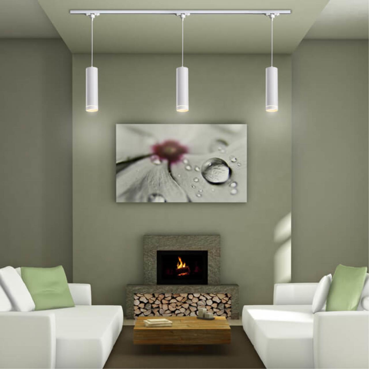 Подвес для шинопровода  NOVOTECH ARUM 357692, Ø 8 см, белый, LED, 12W, 3000K, 540Lm