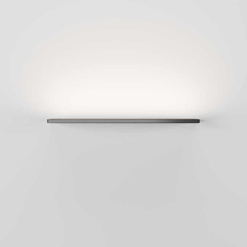 Подсветка 10*40*1,5 см, LED 12W 3000K Maytoni Mirror Shine C033WL-L12B3K черный
