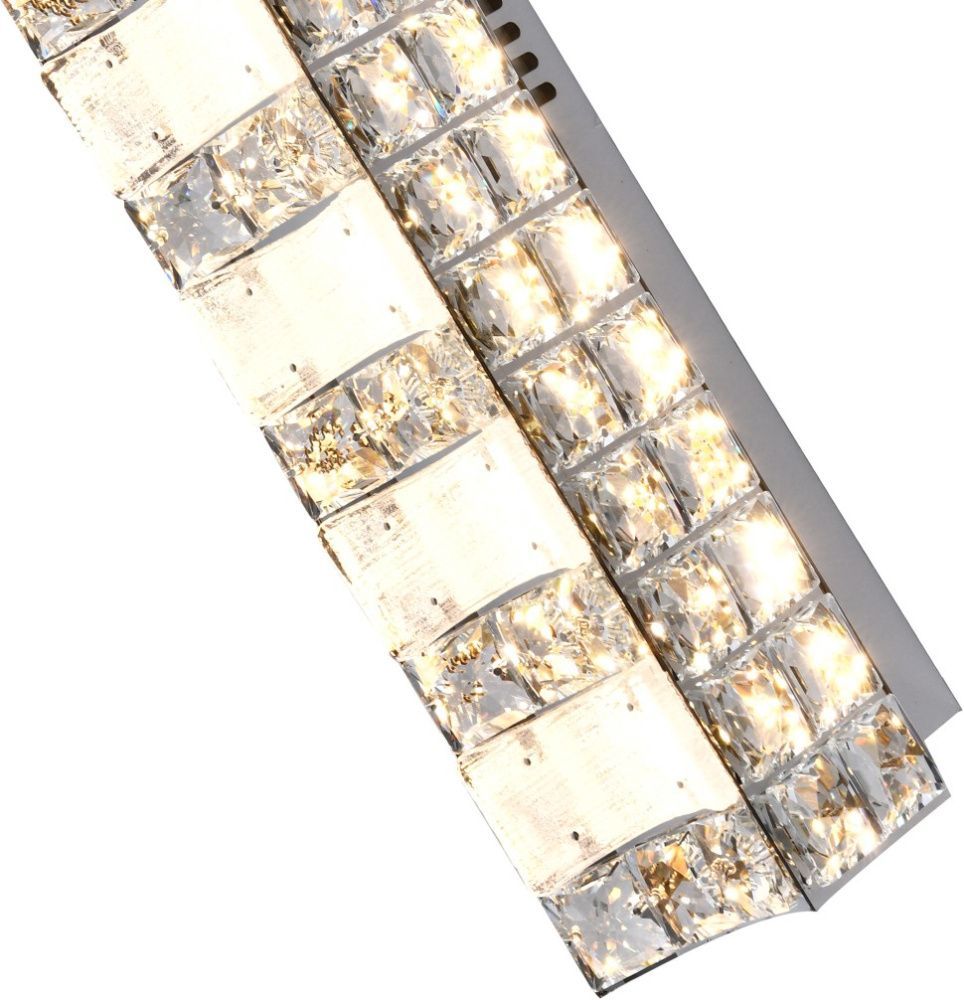 Светильник настенный 48 см, 25W, 3000-6000K, Stilfort 4037/09/01W, хром