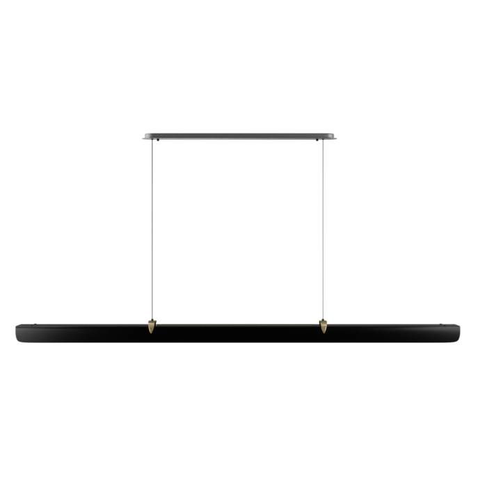 Светильник подвесной 120*13,5-150 см, 1*LED*30W, 3000-6000K, Lightera Bermeho LE104L-120BB WIFI, Черный