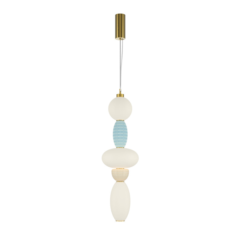 Подвесной светильник 22*400 см, LED 23W 3000K Maytoni Modern Adore MOD297PL-L24BS3K1 латунь
