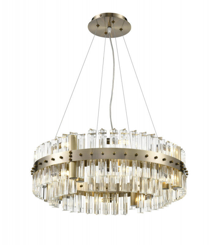 Подвесная люстра  60*100 см, 16*G9 античная бронза Vele Luce Venere VL3034P16