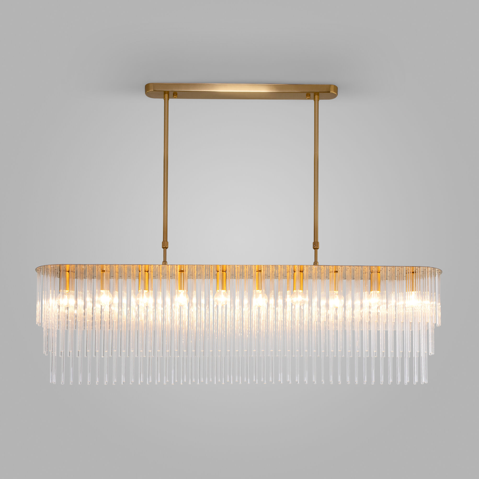 Люстра 120*17*94 см, 10*E14, W,  Bogate's Allure 488/10, латунь