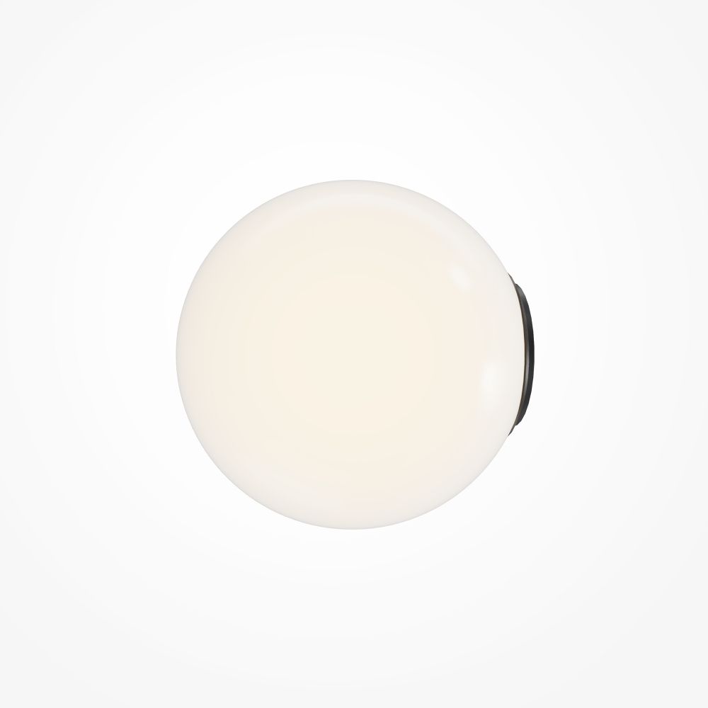 Светильник 20 см, *LED*10W, 3000K, Maytoni Twins MOD427CL-L10B3K, Черный