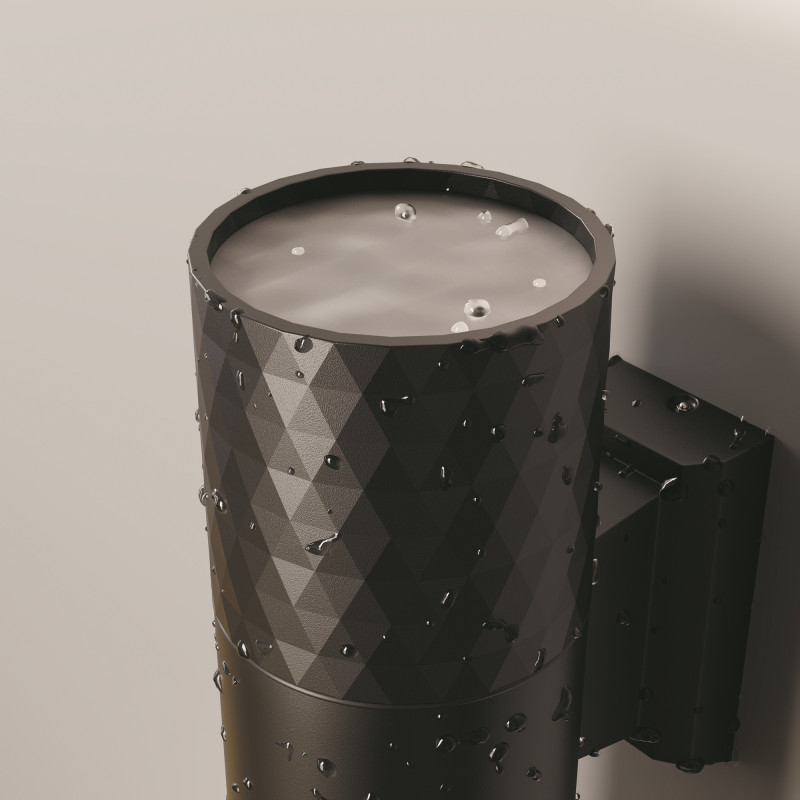 Светильник настенный 6,5*6,5*19 см, 2*GU10, 100W, Maytoni Bowery O583WL-02B черный