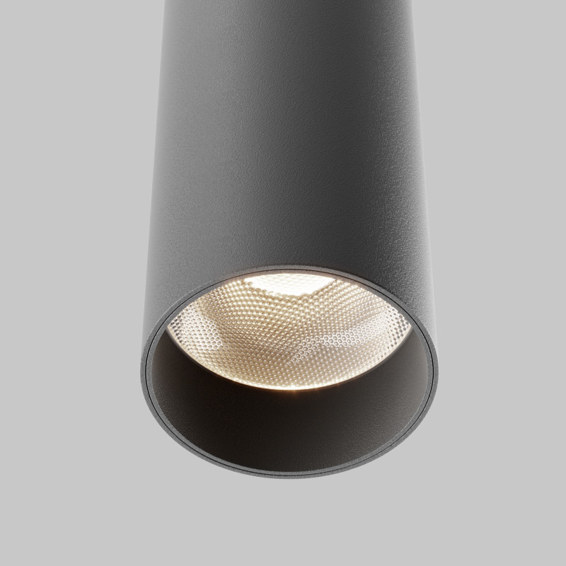 Подвесной светильник  5,2*30 см, LED 12W, 4000К, Черный Maytoni Focus LED P072PL-L12B4K-1
