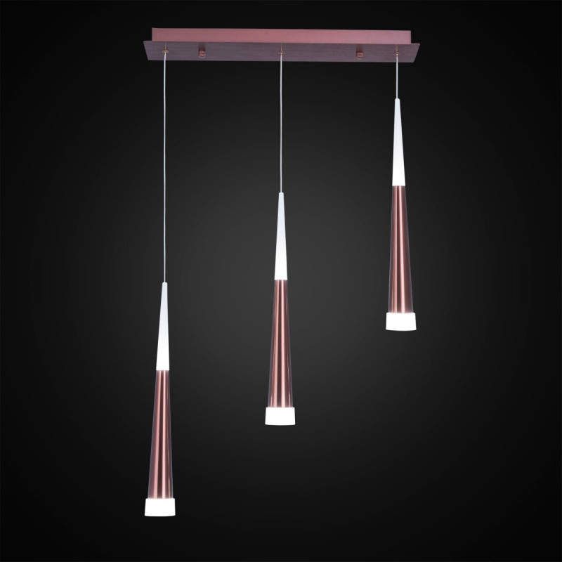Светильник подвесной 55*9*160 см LED*21 W, 3000 К Citilux Вегас Кофейный CL227033