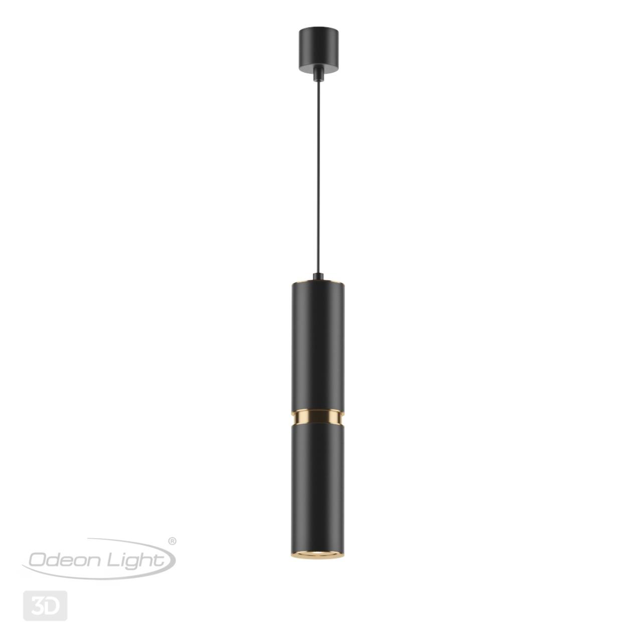 Подвесной светильник Odeon Light Afra 4742/5L, черный