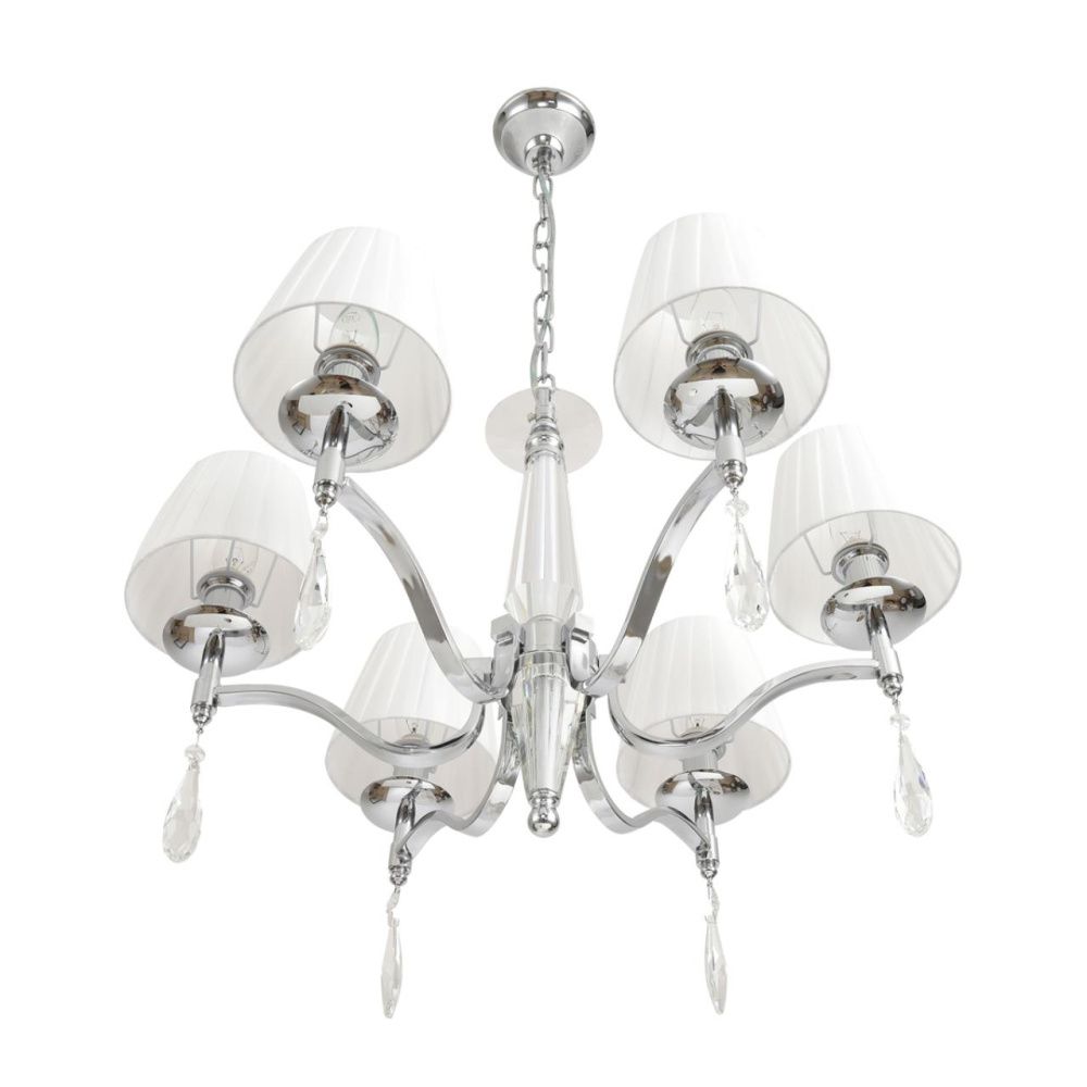 Люстра *65*43,5-93 см, 6*E14*40W, Lumion Magda LUM8316/6, хром