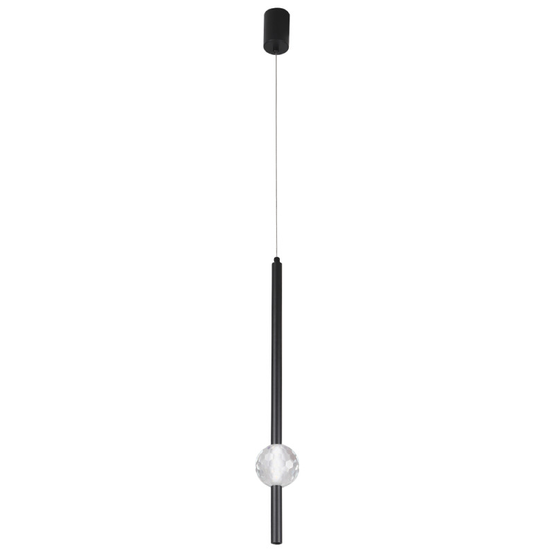Светильник 8 см, 3W+5W, 4000K, Crystal Lux ELVIRA SP8W LED 4000K BLACK, черный