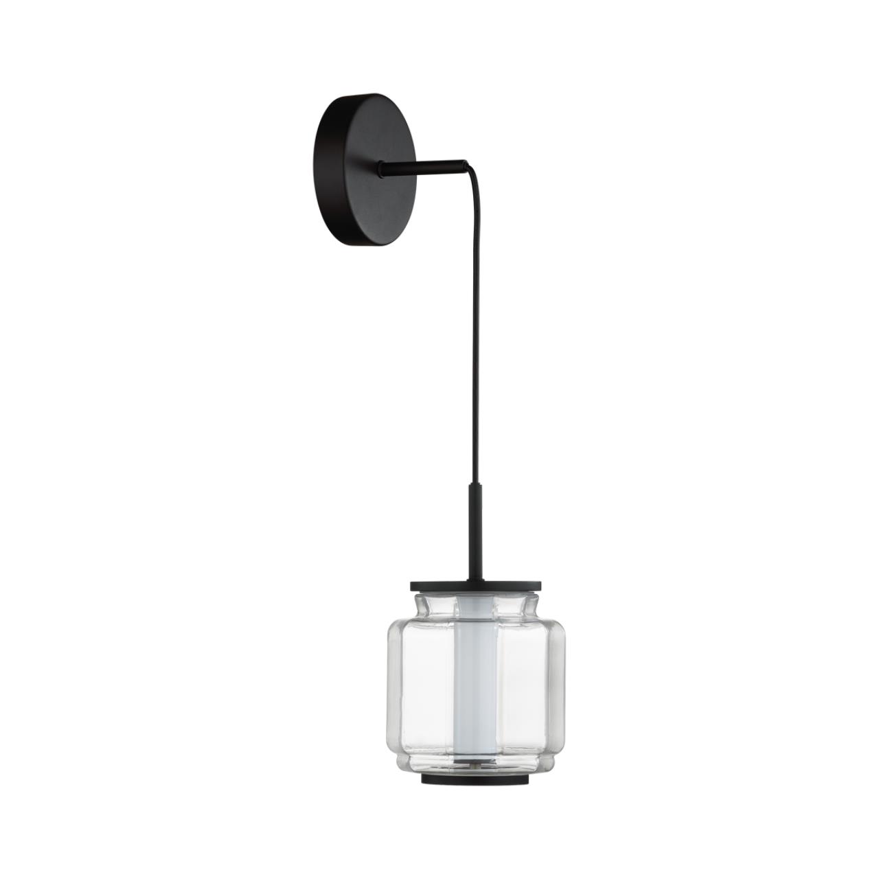 Подвесной светильник  15*15*28-186 см, 1*LED*5W Odeon Light Jam 5409/5L черный