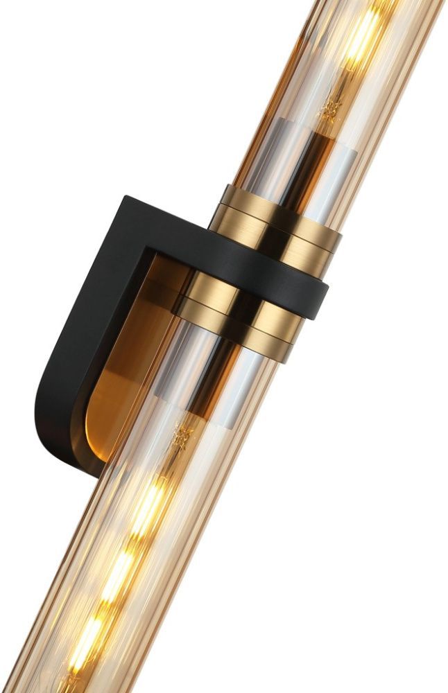 Светильник настенный 60 см, Stilfort 2200/05/02W, бронза-черный