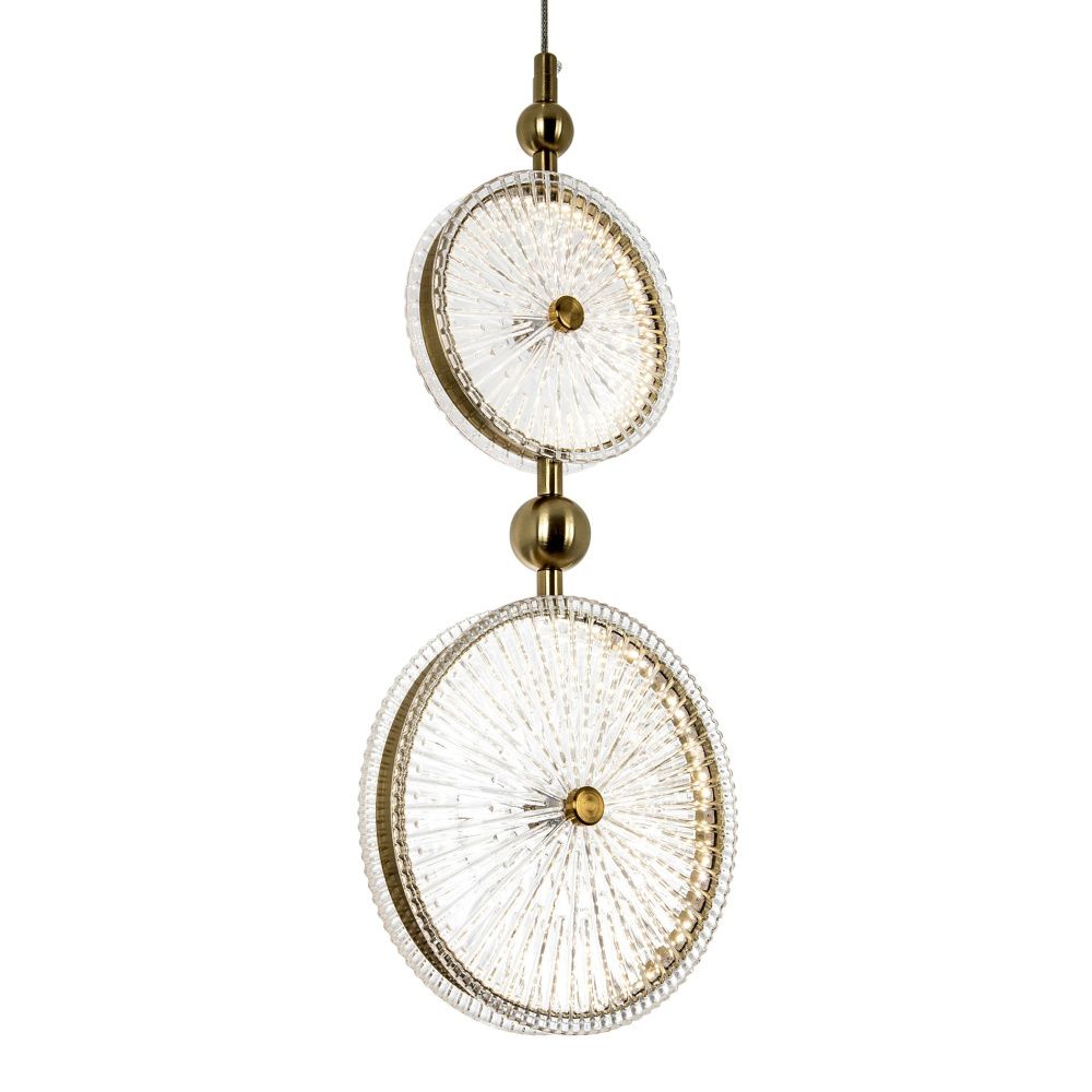 Подвесной светильник 20*10*170 см, LED 14W, 4000K, Латунь MODESTYLE MS.1125.1 BS