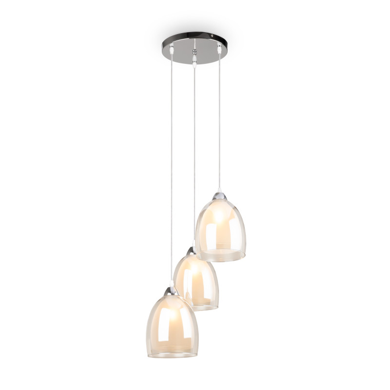 Светильник 37 см, Freya Astery FR5375PL-03CH1, хром