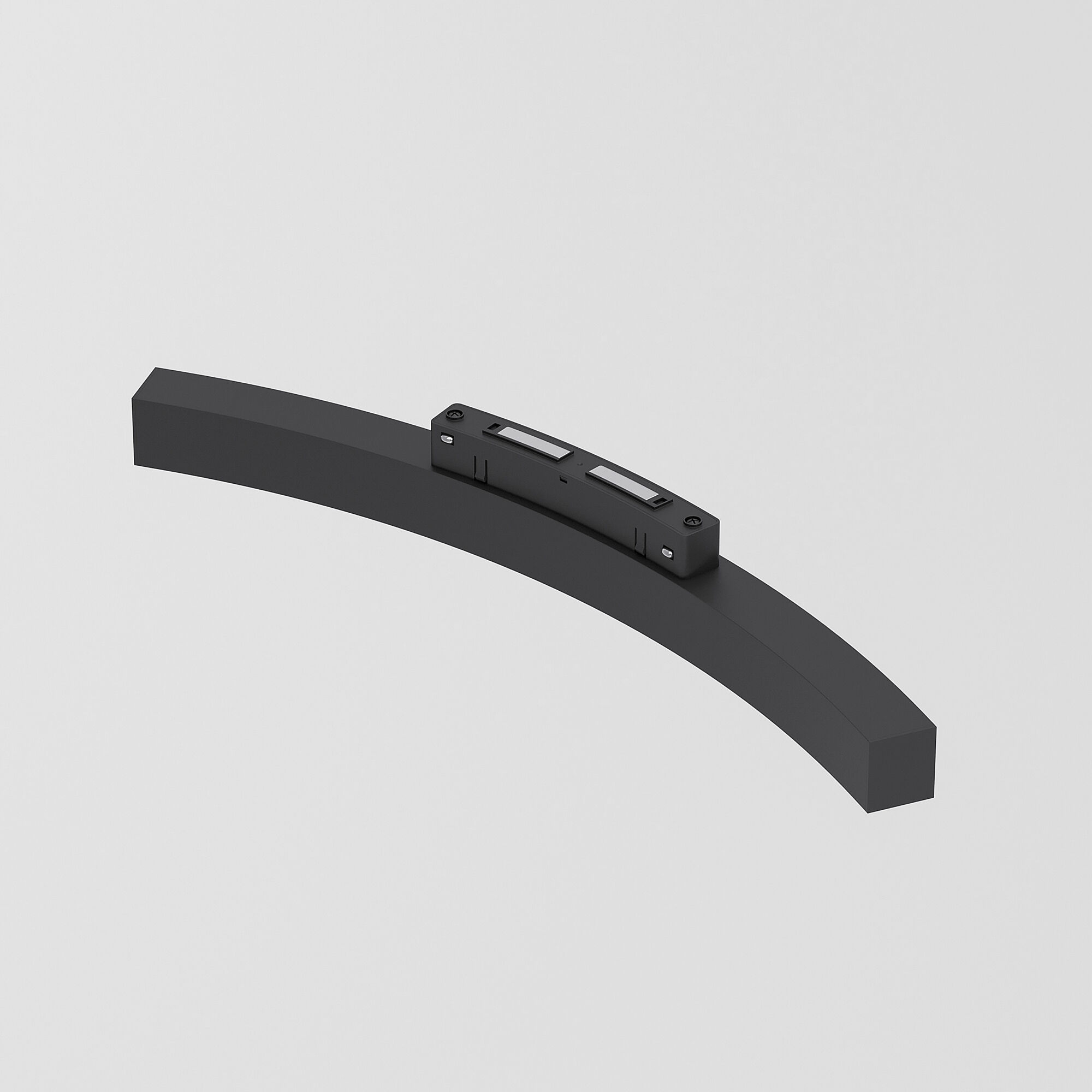 Трековый светильник для радиусного шинопровода Elektrostandard Slim Magnetic 12W 4200K Intenso 85184/01, черный