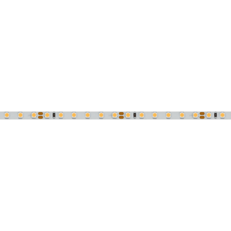 Лента RT 2-5000 24V White6000 5mm 2x (3528, 600 LED, LUX) (Arlight, 9.6 Вт/м, IP20) 015651(B). Цена указана за 5 метров. Продается кратно 5 метрам.
