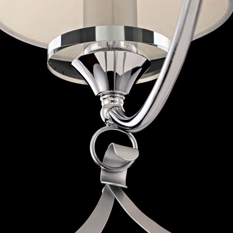 Подвесная люстра Freya Ariana FR5081PL-07CH, диаметр 76 см, хром