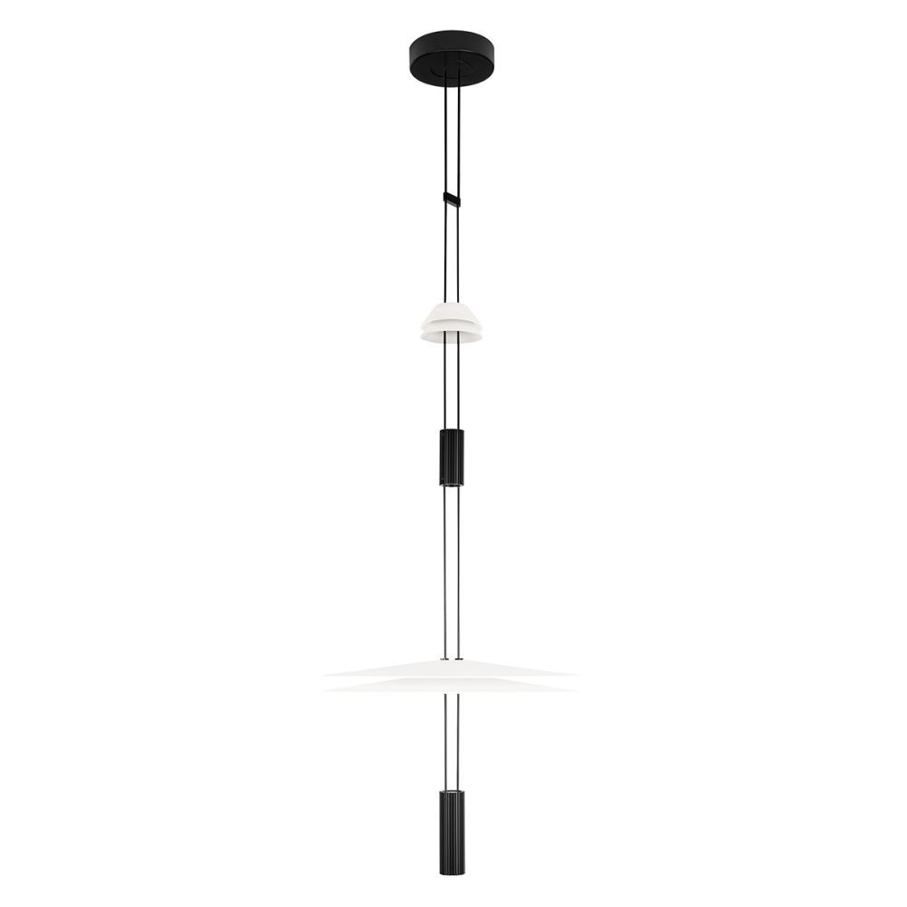 Подвесной светильник 417 см, 18W, 3000K, Loft IT Flamingo 10598B, черный
