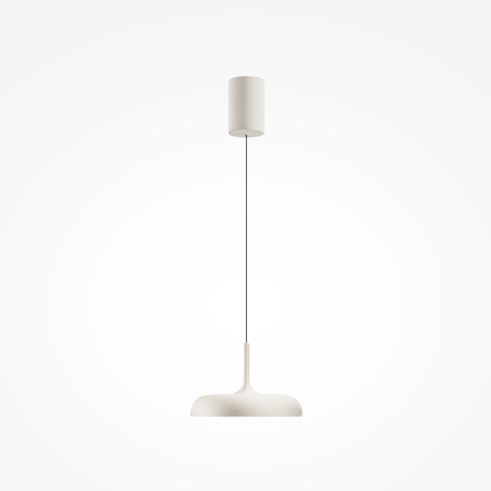 Подвесной светильник 30*38-200 см, *LED*31W, 3000K, Maytoni Gerhard MOD189PL-L30W3K, Белый