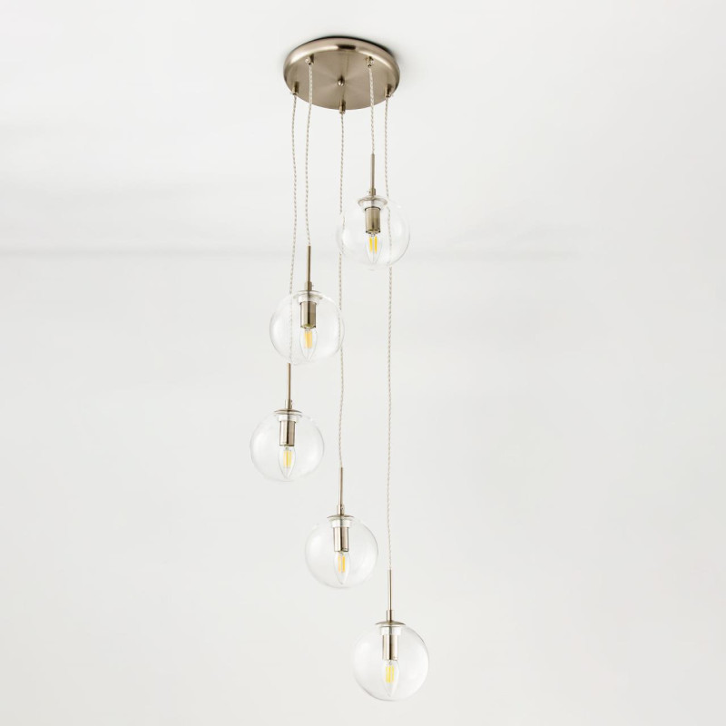 Светильник подвесной Citilux Томми CL102051, хром