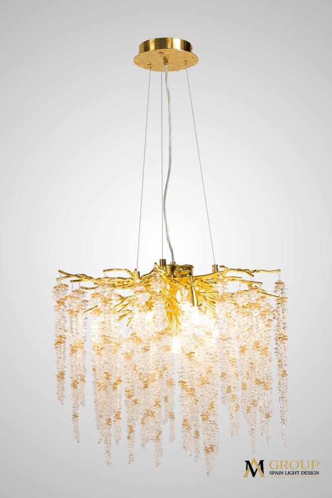Люстра подвесная DIAMAND D600 Gold