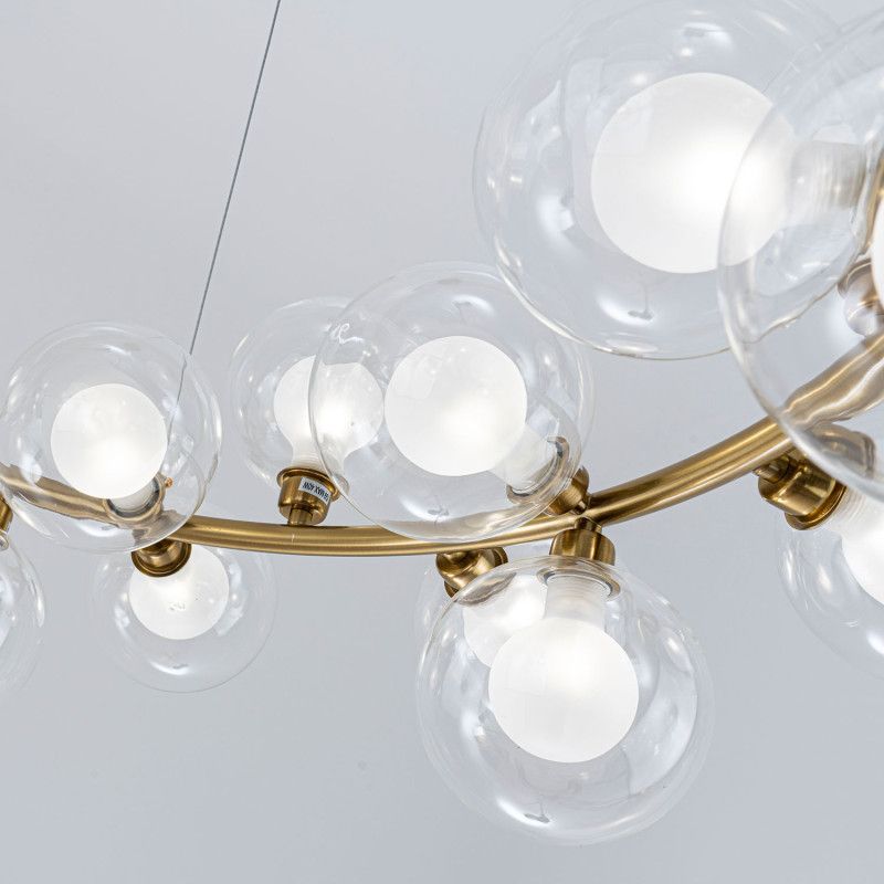 Подвесной светильник 95*80/110 см, 32*G9 MODESTYLE MS.6030.32 BS латунь